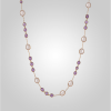 Amethyst & moonstone softglow necklace