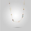 Links of love gemstone necklace