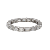 Timeless charm diamond eternity ring