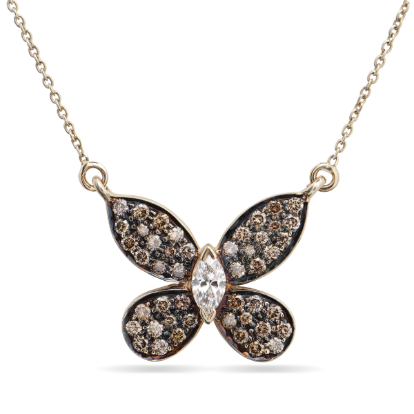 Butterfly magic necklace